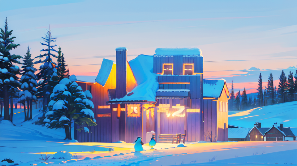 2023年小雪節(jié)氣人物風(fēng)景海報(bào)手機(jī)壁紙 (5)